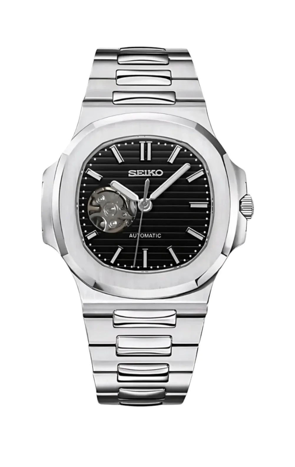 Nautilus Black Open Heart