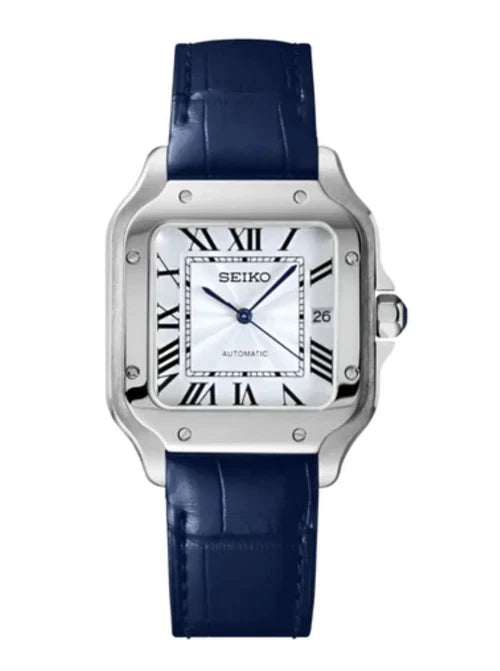 Santos Blue Leather