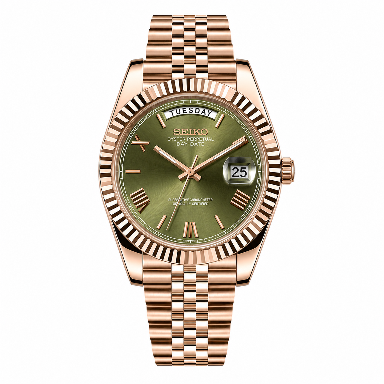 Daydate Rose Gold Olive