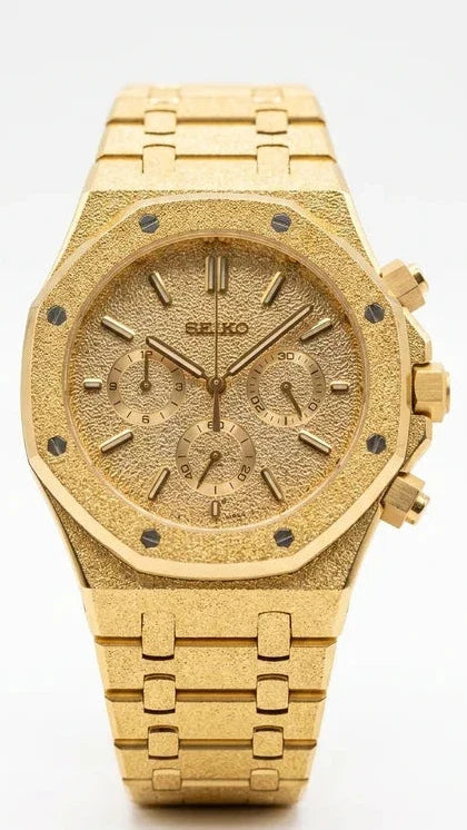 Royal Oak Chronographe Frosted Gold