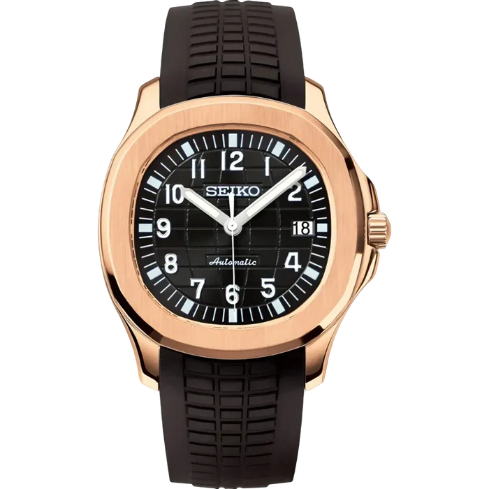 Aquanaut Noir Or Rose