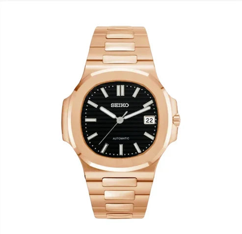 Nautilus Rose Gold Black