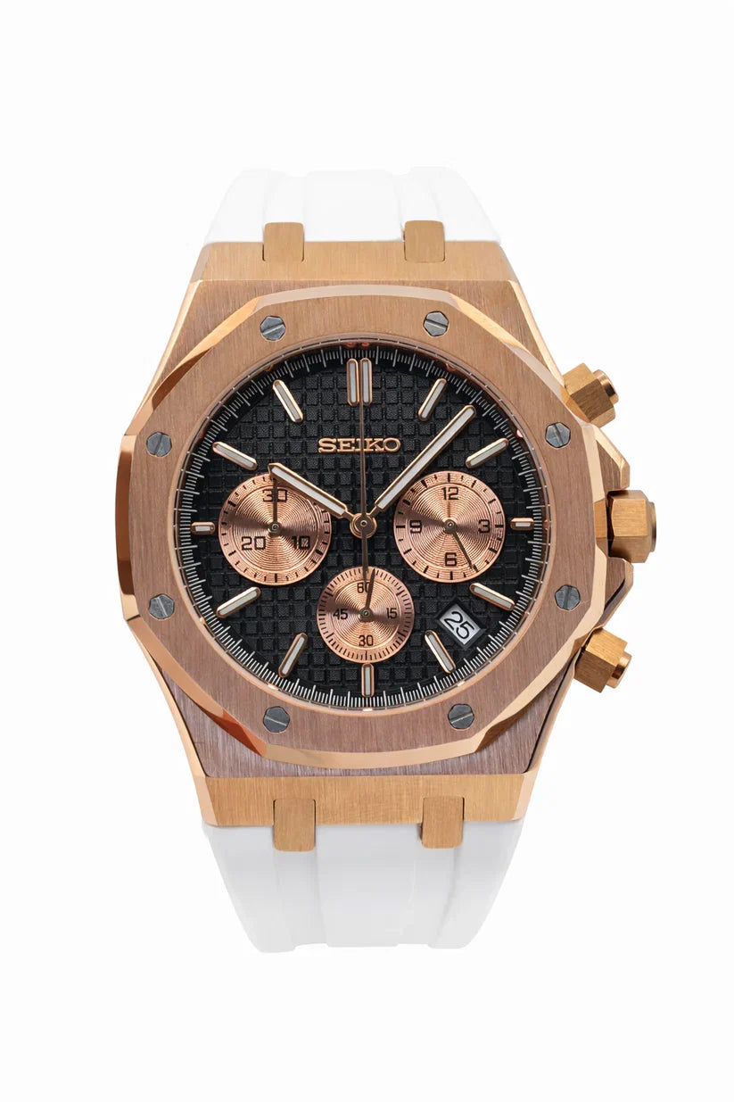 Royal Oak Rose Gold White