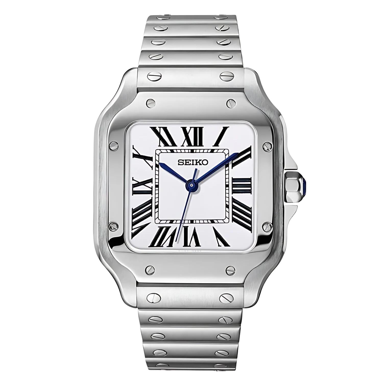 Santos White Dial