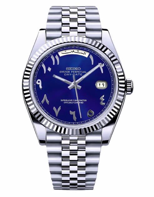 Daydate Royal Blue Arabic Dial