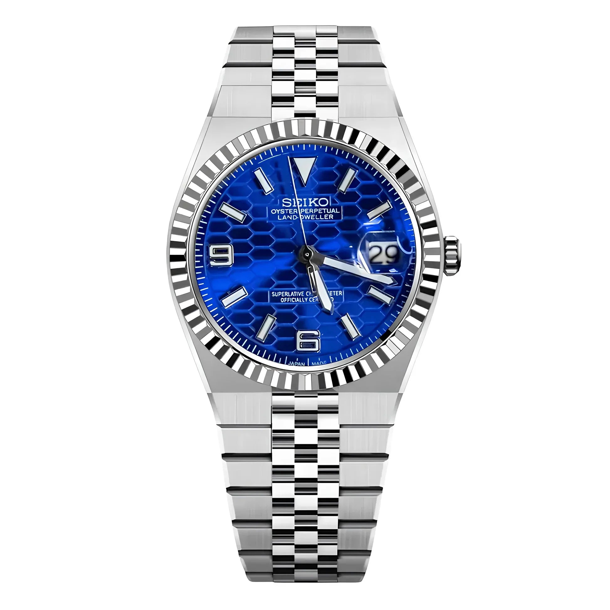 Land Dweller Blue Dial