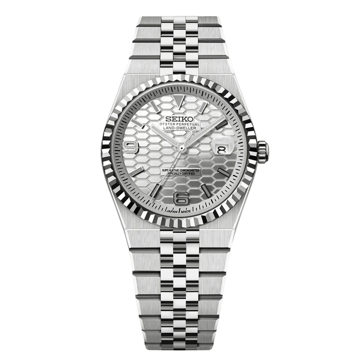 Land Dweller White Dial