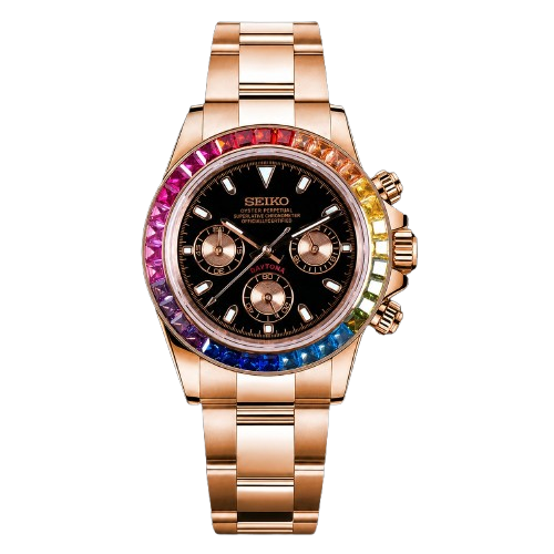 Daytona Rose Gold Rainbow
